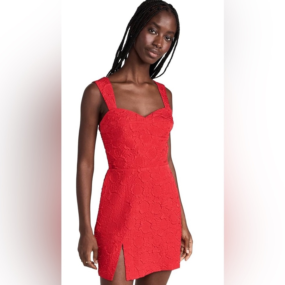 Amanda Uprichard Red Jordy Dress NWOT!!